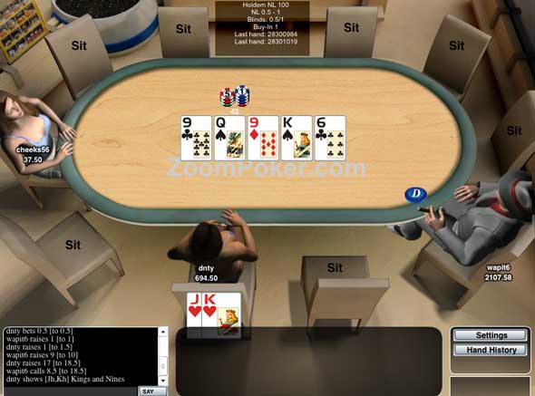 Click for Free Zoom Poker